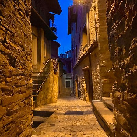 Romantic Home Stone With Amazing View Lake Of Como And Oleandra Laglio Ngoại thất bức ảnh