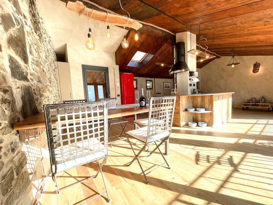 Romantic Home Stone With Amazing View Lake Of Como And Oleandra Laglio Ngoại thất bức ảnh