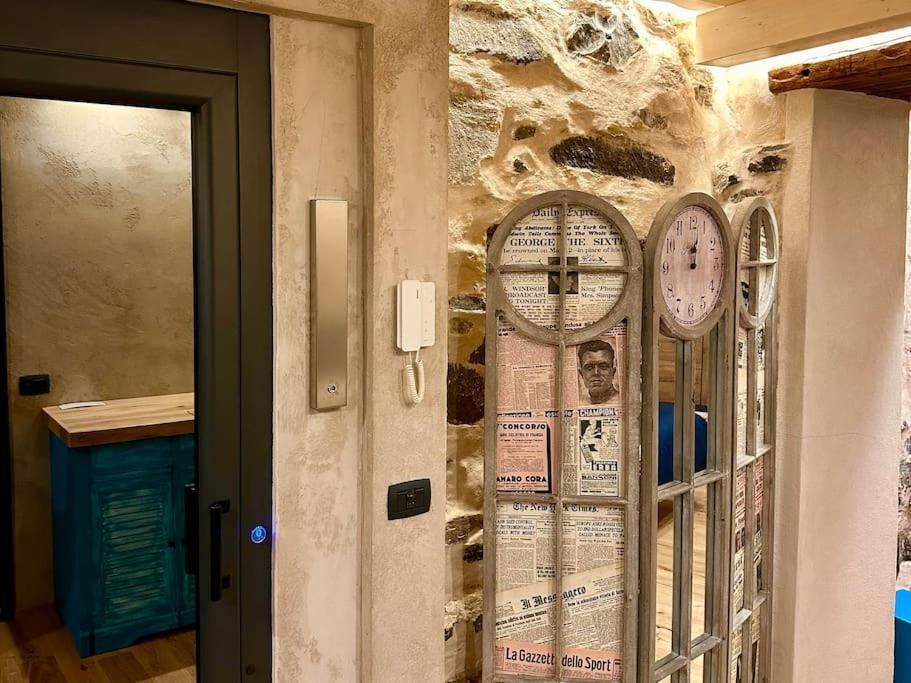 Romantic Home Stone With Amazing View Lake Of Como And Oleandra Laglio Ngoại thất bức ảnh