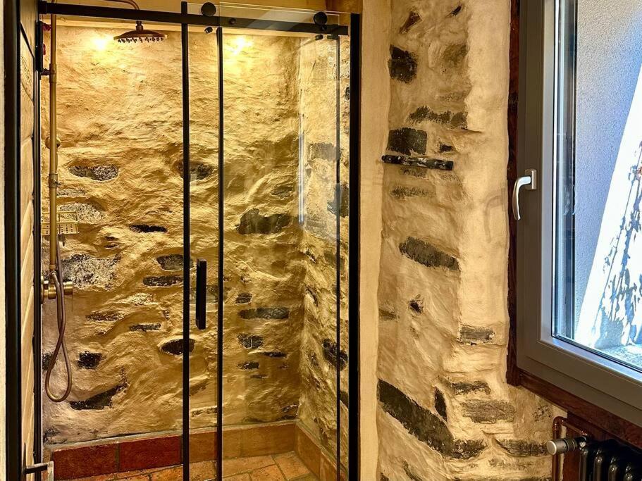 Romantic Home Stone With Amazing View Lake Of Como And Oleandra Laglio Ngoại thất bức ảnh