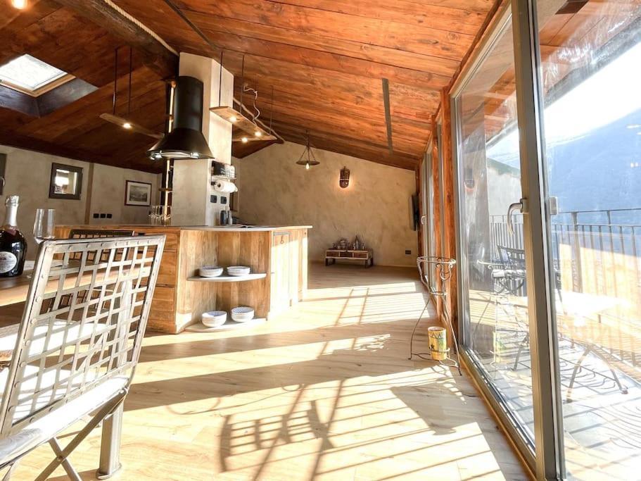 Romantic Home Stone With Amazing View Lake Of Como And Oleandra Laglio Ngoại thất bức ảnh